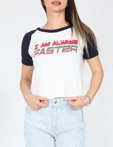 Tricou Bershka, alb