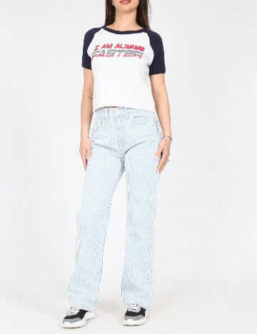 Tricou Bershka, alb