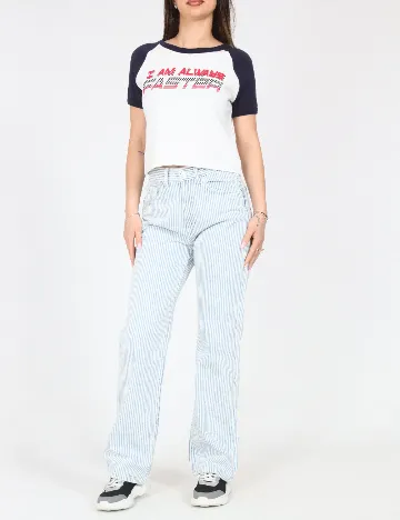 Tricou Bershka, alb