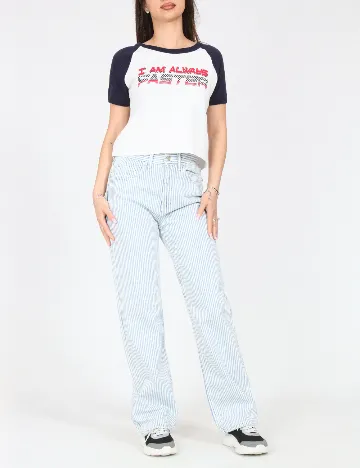 Tricou Bershka, alb