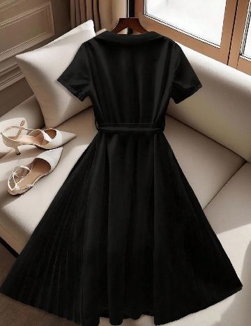 Rochie medie SHEIN CURVE, negru