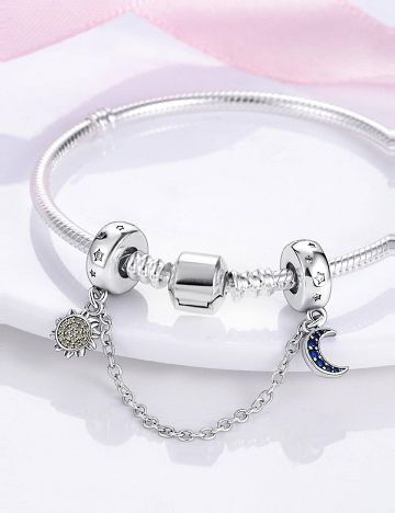 Charm SHEIN, argintiu