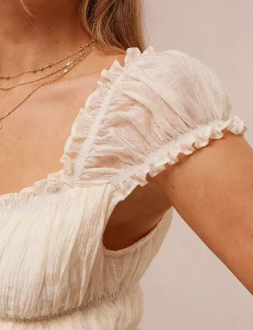 Top SHEIN, crem