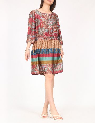 Rochie scurta Zara, mix culori