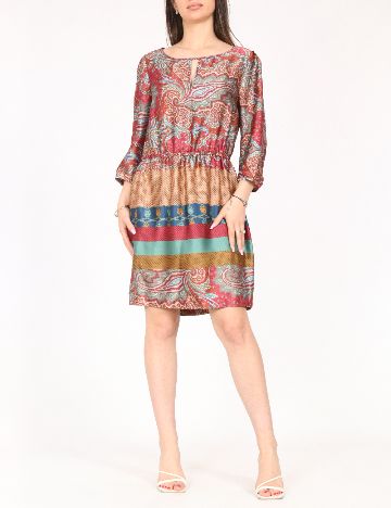 Rochie scurta Zara, mix culori