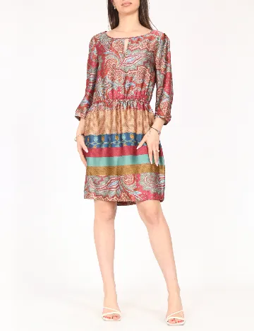 Rochie scurta Zara, mix culori