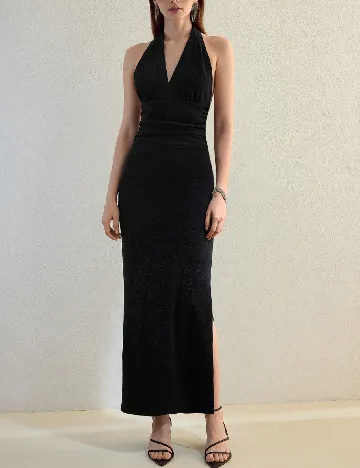 Rochie lunga MOTF, negru