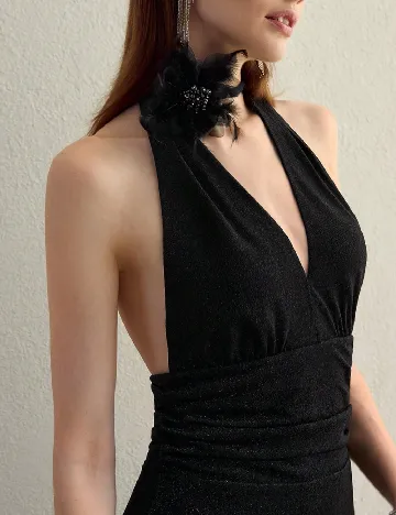Rochie lunga MOTF, negru