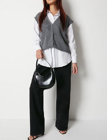 Vesta oversize WAREHOUSE, gri