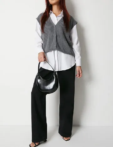 Vesta oversize WAREHOUSE, gri