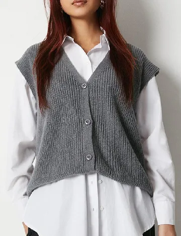 Vesta oversize WAREHOUSE, gri