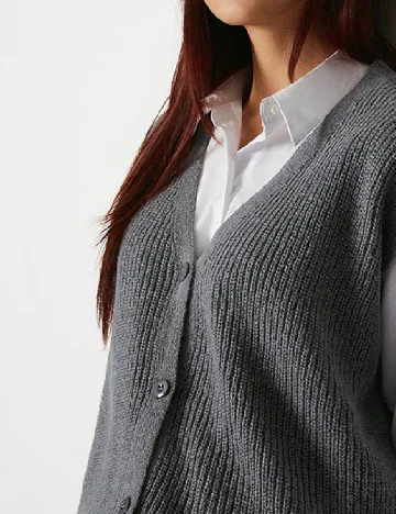 Vesta oversize WAREHOUSE, gri