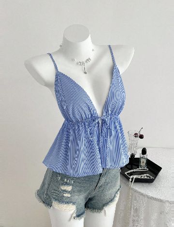 Top SHEIN, albastru
