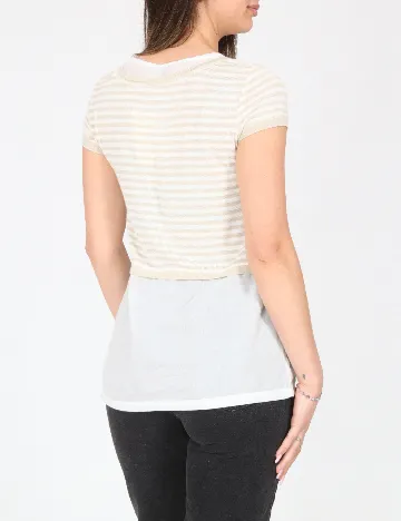 Bluza Zara, alb