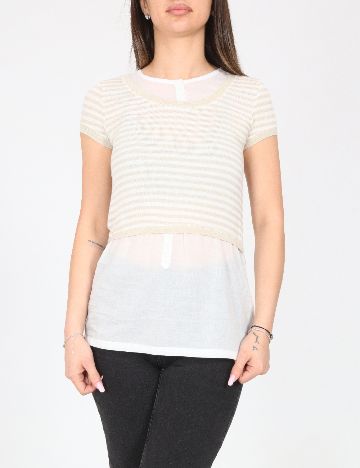 Bluza Zara, alb