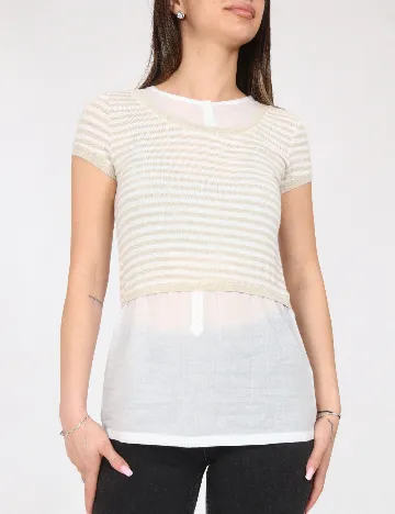 Bluza Zara, alb
