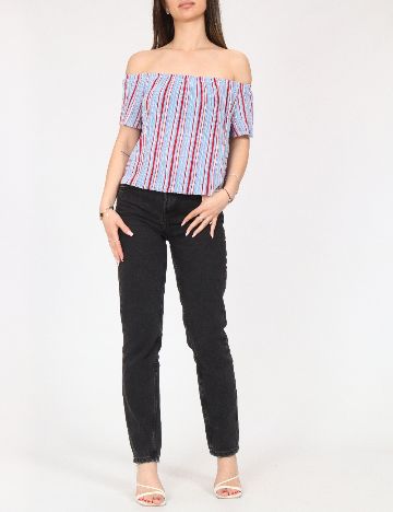 Tricou Bershka, bleu