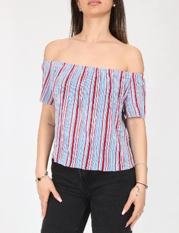 Tricou Bershka, bleu