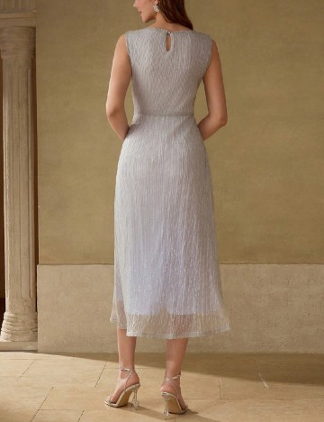 Rochie medie MOTF, gri