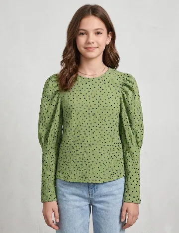 Bluza Zara, verde