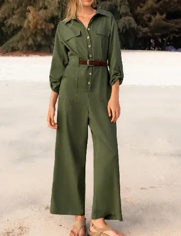 Salopeta SHEIN, verde
