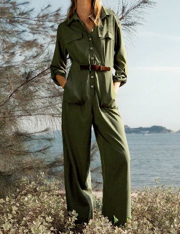 Salopeta SHEIN, verde