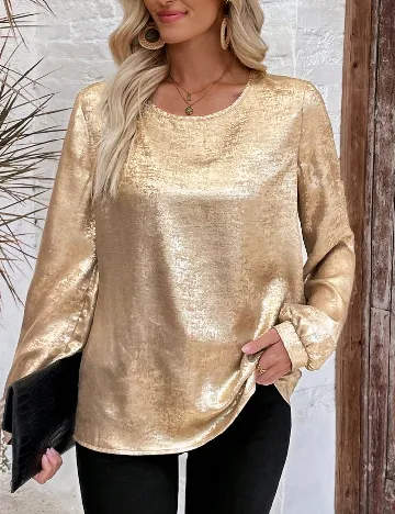 Bluza SHEIN, auriu