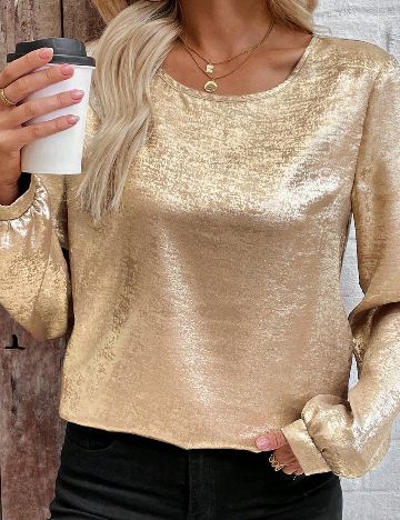 Bluza SHEIN, auriu