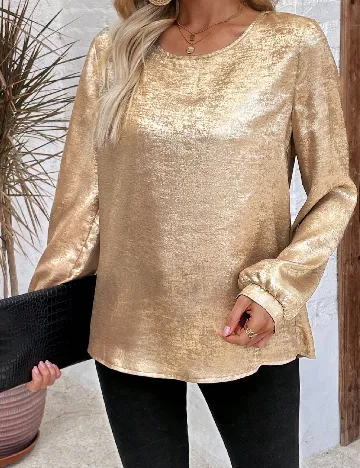 Bluza SHEIN, auriu
