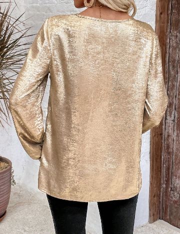 Bluza SHEIN, auriu