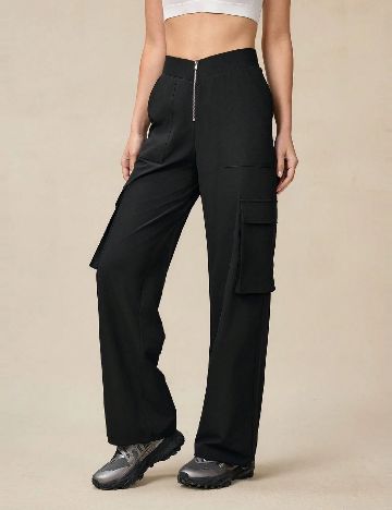 Pantaloni SHEIN, negru