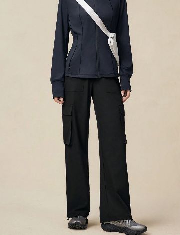 Pantaloni SHEIN, negru