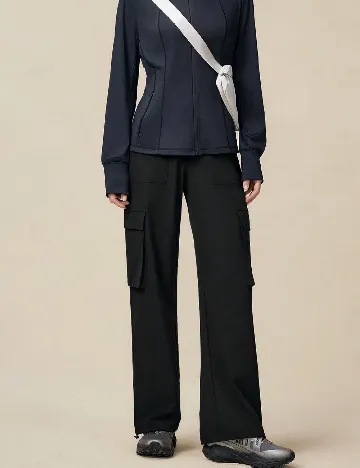 Pantaloni SHEIN, negru