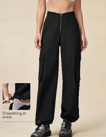 Pantaloni SHEIN, negru