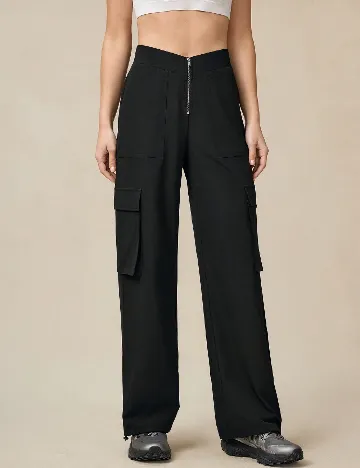 Pantaloni SHEIN, negru