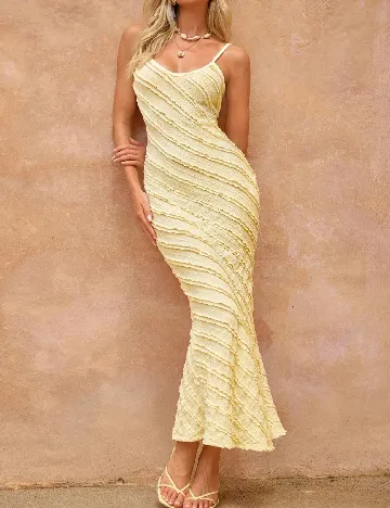 Rochie lunga SHEIN, galben