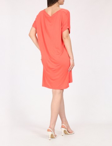 Rochie scurta Pull&Bear, corai