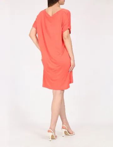 Rochie scurta Pull&Bear, corai