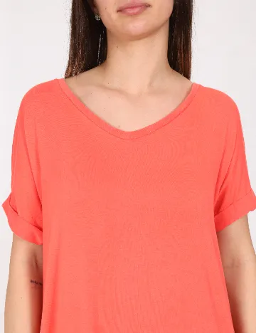 Rochie scurta Pull&Bear, corai