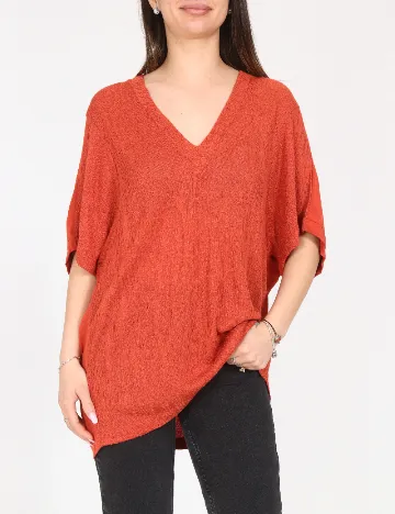 Bluza Zara, caramiziu