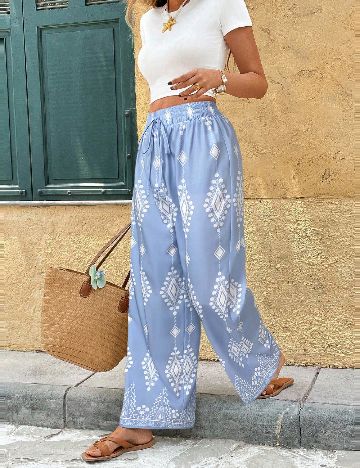 Pantaloni SHEIN, albastru