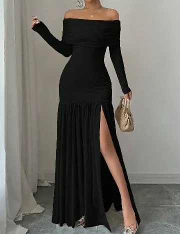 Rochie lunga SHEIN, negru