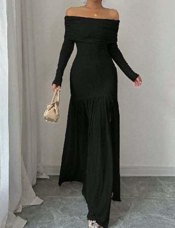 Rochie lunga SHEIN, negru
