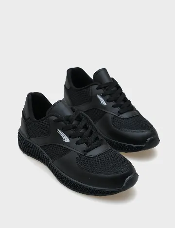 Adidasi Capone Outfitters, negru