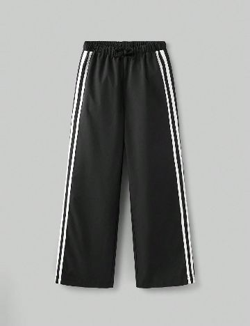 Pantaloni Shein Kids, negru