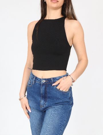 Top Zara, negru