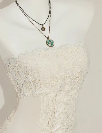 Rochie scurta SHEIN, crem