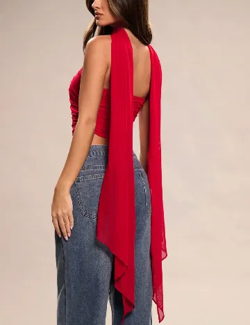 Top SHEIN, rosu