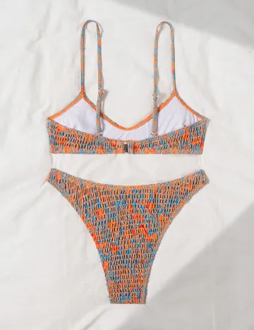 Costum de baie SHEIN, mix culori