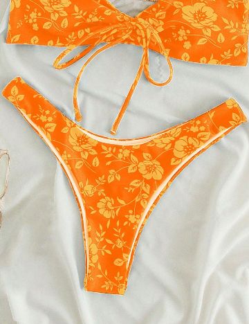 Costum de baie SHEIN, portocaliu